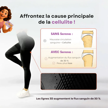 Legging Sculptant 3D Serena™ – Affine & Sublime ta silhouette au quotidien